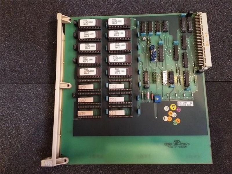 DSMB144 ABB Advant Master Process Control System Memory Board Module 16X32KB RWM PLC Spare Parts 57360001-EL