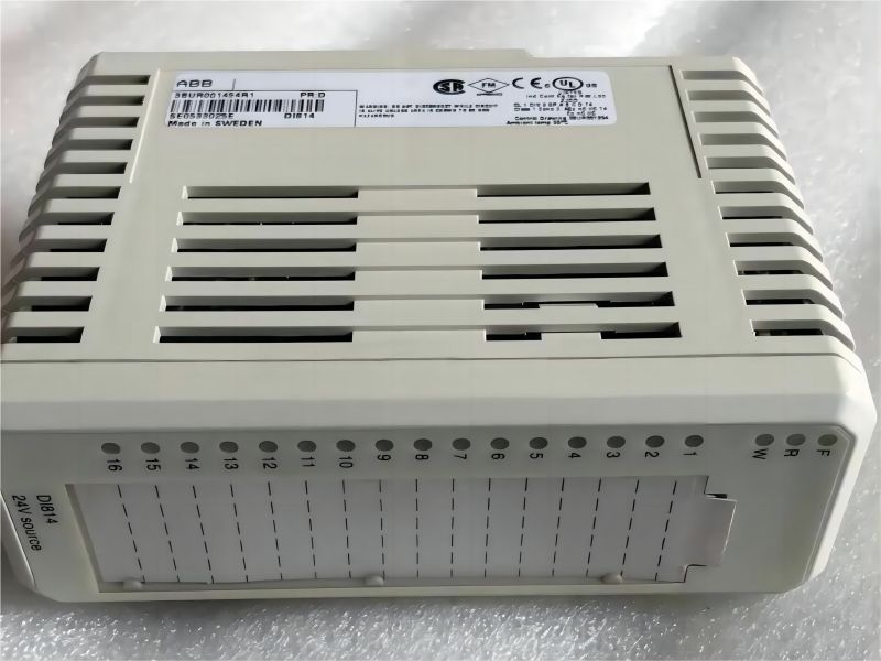 DI814 ABB S800 Digital Input Module 24V Current 16 CH Isolated PLC Spare Parts 3BUR001454R1